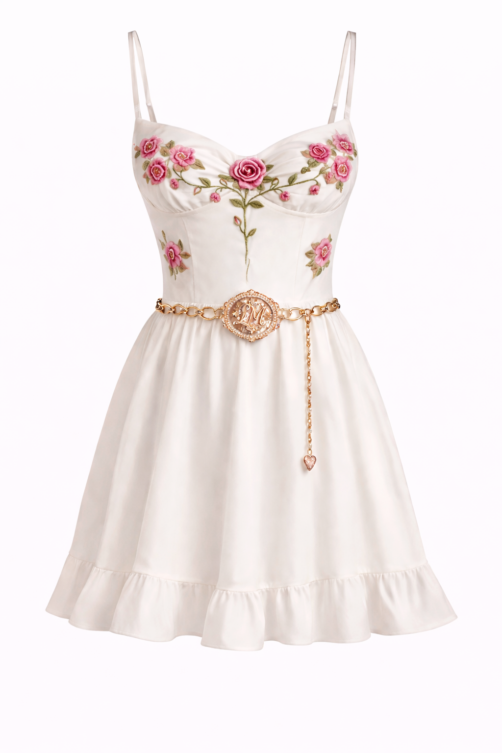 Lucci Medallion Rose Garden Mini DRess