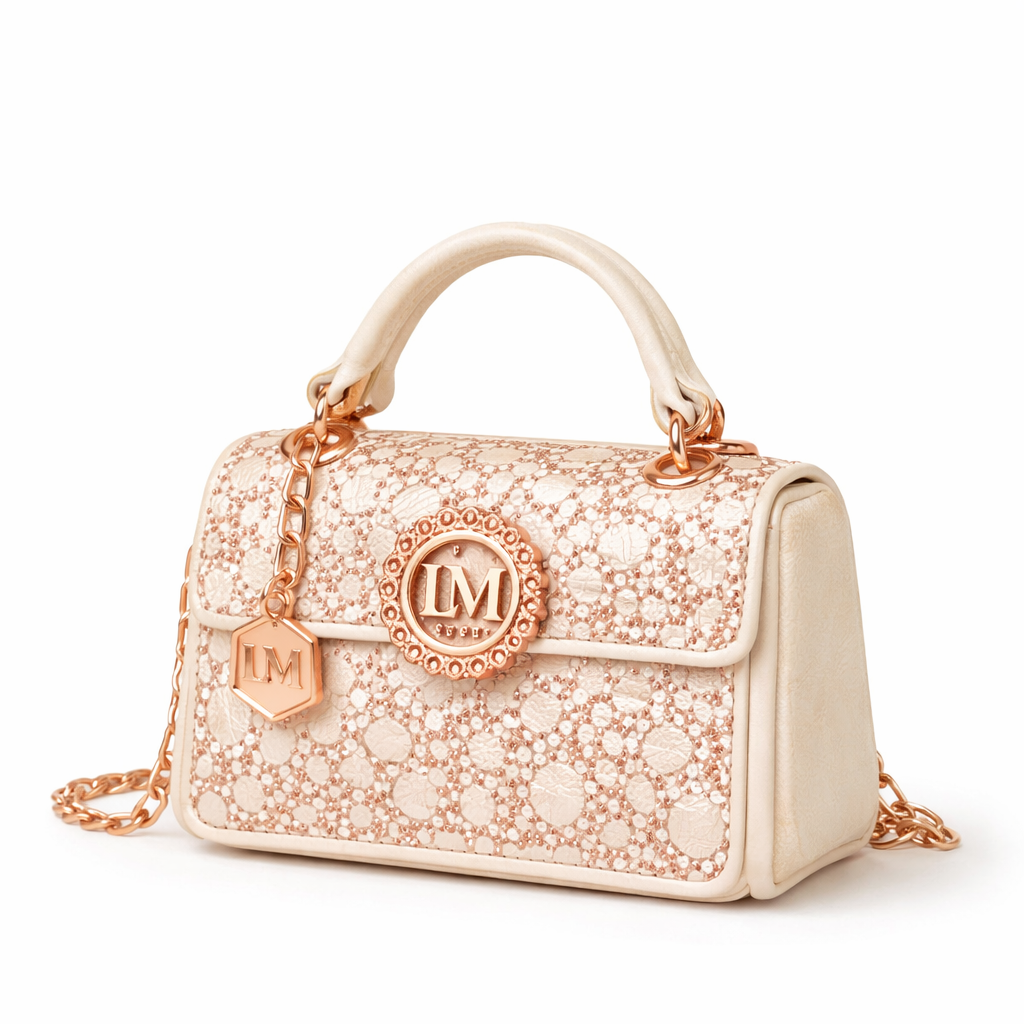 Lucci Medallion Mini Signature Handbag